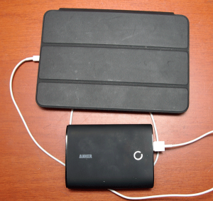 Anker Astro3 Charging an iPad Mini